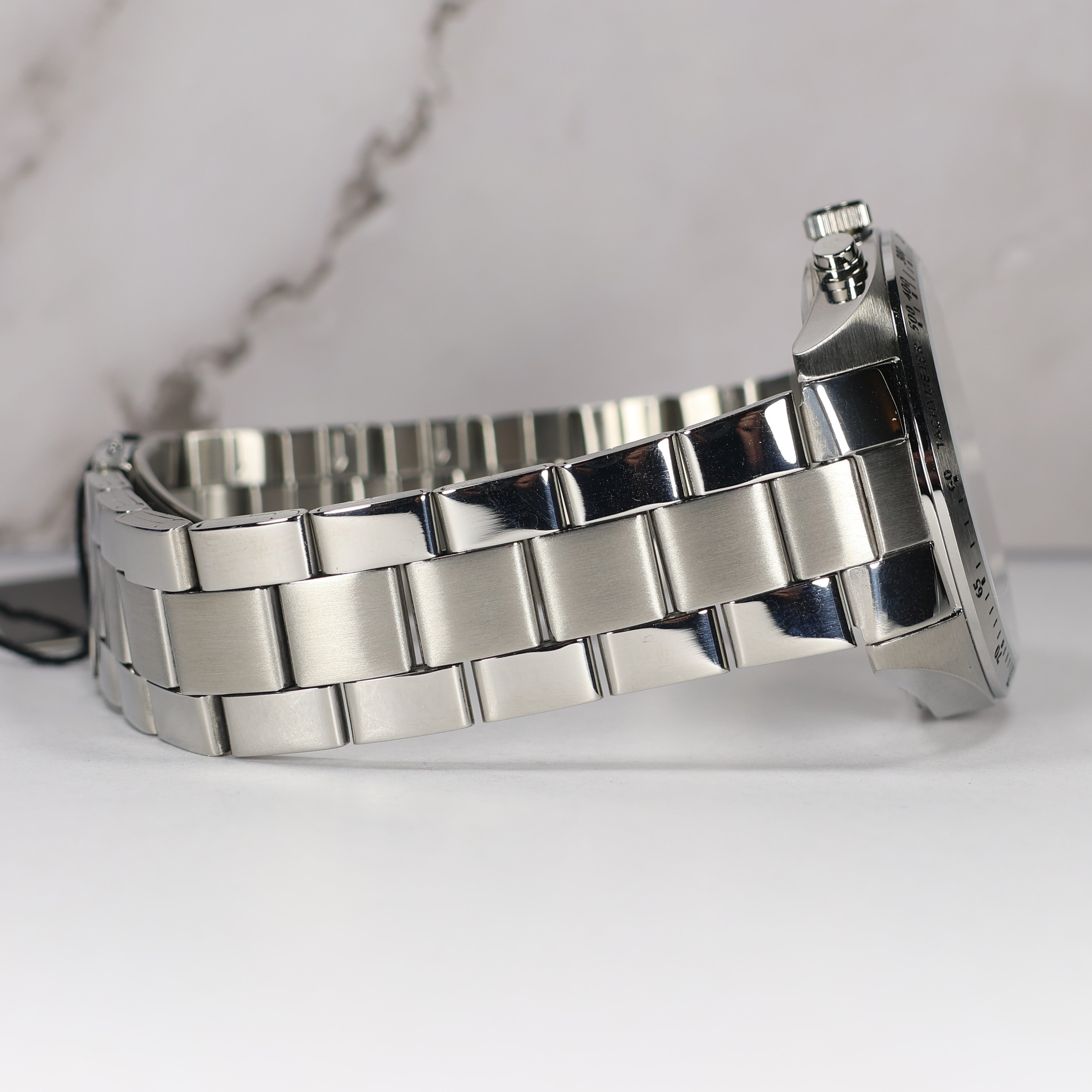 Claude Bernard Men's Green Dial Stainless Steel Chronograph Watch 10247-3M-VIN