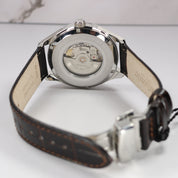 Atlantic Worldmaster COSC Chronometer Men's White Dial Brown Leather Watch 52781.41.21