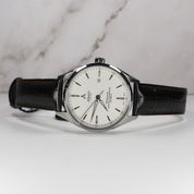 Atlantic Worldmaster COSC Chronometer Men's White Dial Brown Leather Watch 52781.41.21