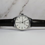 Atlantic Worldmaster COSC Chronometer Men's White Dial Brown Leather Watch 52781.41.21