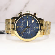 Atlantic Sealine Men's Blue Dial Stainless Steel Chronograph Watch 62455.45.51