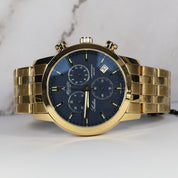 Atlantic Sealine Men's Blue Dial Stainless Steel Chronograph Watch 62455.45.51