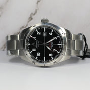 Atlantic Seaflight Men's Black Dial Stainless Steel Quartz Watch 70356.41.65