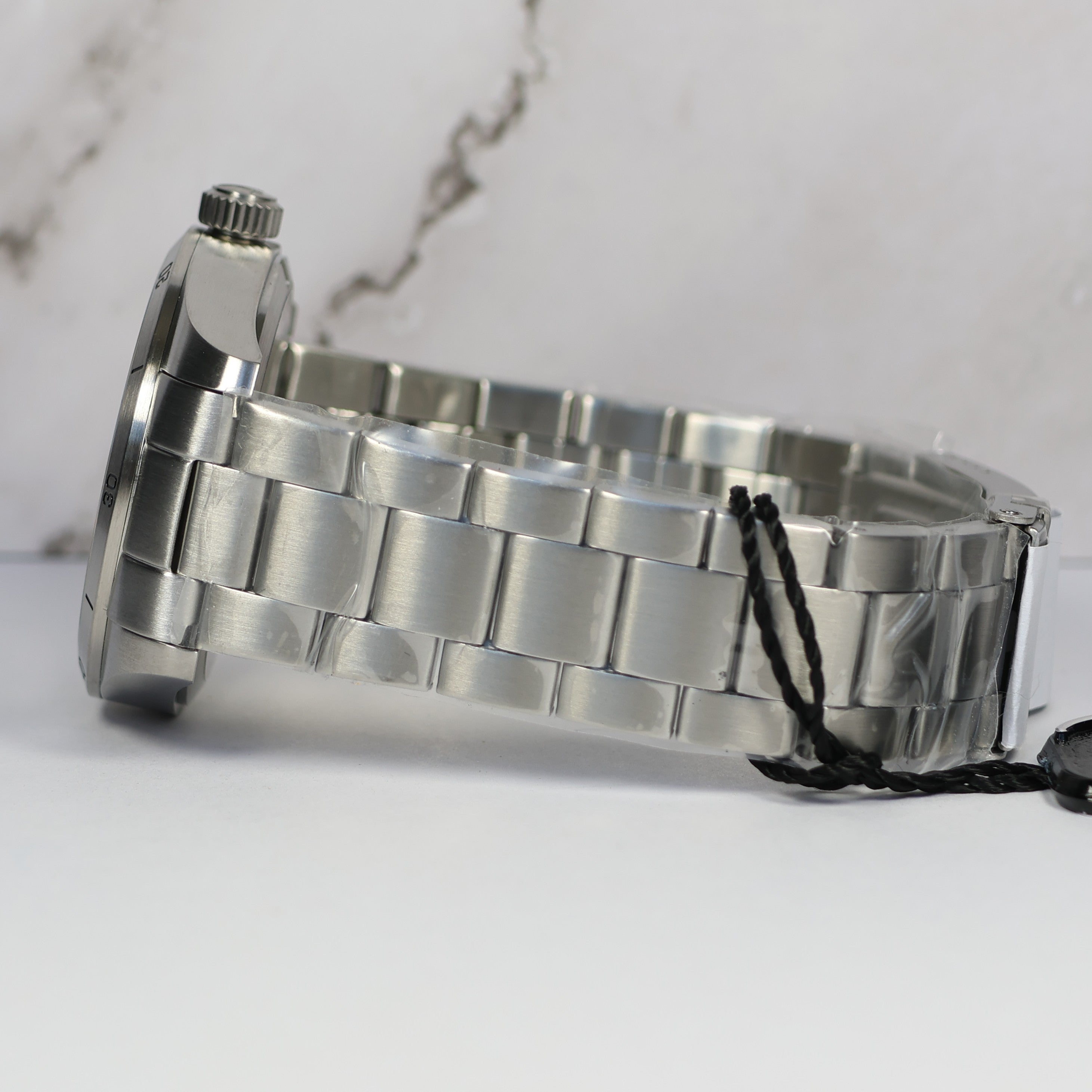 Atlantic Seaflight Men's Black Dial Stainless Steel Quartz Watch 70356.41.65
