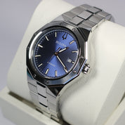 Bulova Men's Classic Blue Dial Stainless Steel Automatic Watch 96B463