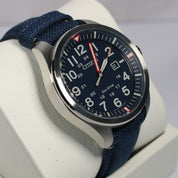 Citizen Eco-Drive Men's Blue Dial Nylon Strap Watch AW5000-16L