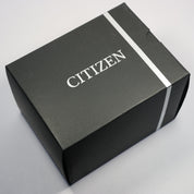 Citizen Zenshin Eco-Drive Men's Salmon Dial Titanium Chronograph Watch CA4610-85Z
