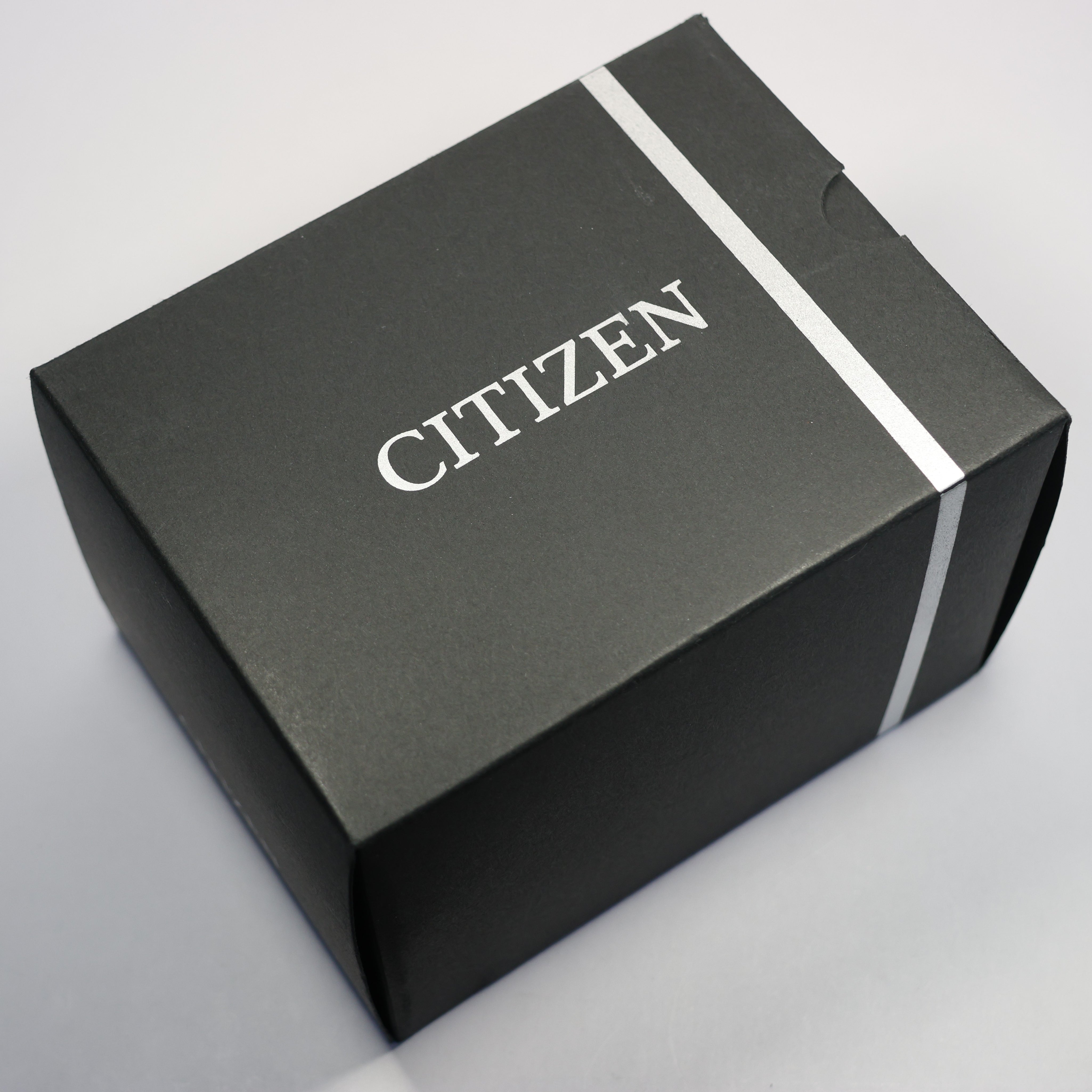 Citizen Zenshin Eco-Drive Men's Salmon Dial Titanium Chronograph Watch CA4610-85Z