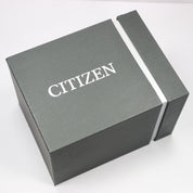 Citizen Zenshin Eco-Drive Men's Salmon Dial Titanium Chronograph Watch CA4610-85Z