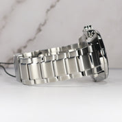 Citizen Eco-Drive Men's Blue Dial Stainless Steel Perpetual Chronograph Watch CB5914-89L