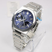Casio Edifice Men's Blue Dial Stainless Steel Quartz Watch ECB-S10D-2AEF