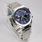 Casio Edifice Men's Blue Dial Stainless Steel Quartz Watch ECB-S10D-2AEF