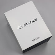 Casio Edifice Men's Green Dial Black Leather Chronograph Watch EFR-575CL-3AEF