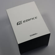 Casio Edifice Men's Cream Dial Brown Leather Chronograph Watch EFR-575L-7AEF