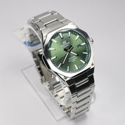 Casio Edifice Men's Green Dial Stainless Steel Quartz Watch EFR-S108D-3AVUEF
