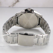 Casio Edifice Men's Black Dial Stainless Steel Sports Watch EFV-100D-1AVUEF