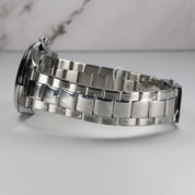 Casio Edifice Men's Black Dial Stainless Steel Sports Watch EFV-100D-1AVUEF