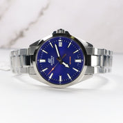 Casio Edifice Men's Blue Dial Stainless Steel Sports Watch EFV-100D-2AVUEF