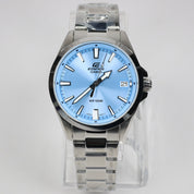 Casio Edifice Men's Blue Dial Stainless Steel Sports Watch EFV-100D-2BVUEF
