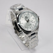 Casio Edifice Men's Grey Dial Stainless Steel Sports Watch EFV-100D-8AVUEF