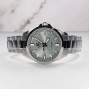 Casio Edifice Men's Grey Dial Stainless Steel Sports Watch EFV-100D-8AVUEF