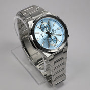 Casio Edifice Men's Blue Dial Stainless Steel Chronograph Watch EFV-640D-2BVUEF