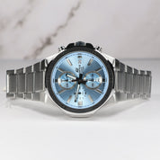 Casio Edifice Men's Blue Dial Stainless Steel Chronograph Watch EFV-640D-2BVUEF