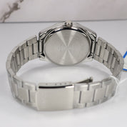 Casio Men's White Sunray Dial Stainless Steel Quartz Watch MTP-1302D-7A2