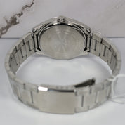 Casio Men's White Sunray Dial Stainless Steel Quartz Watch MTP-1302D-7A2