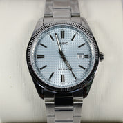 Casio Men's Vintage Blue Dial Stainless Steel Quartz Watch MTP-1302PE-2AVEF
