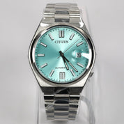 Citizen Tsuyosa Men's Tiffany Blue Dial Stainless Steel Watch NJ0151-88M
