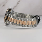 Citizen Tsuyosa Men's Black Dial Two Tone Stainless Steel Watch NJ0154-80H