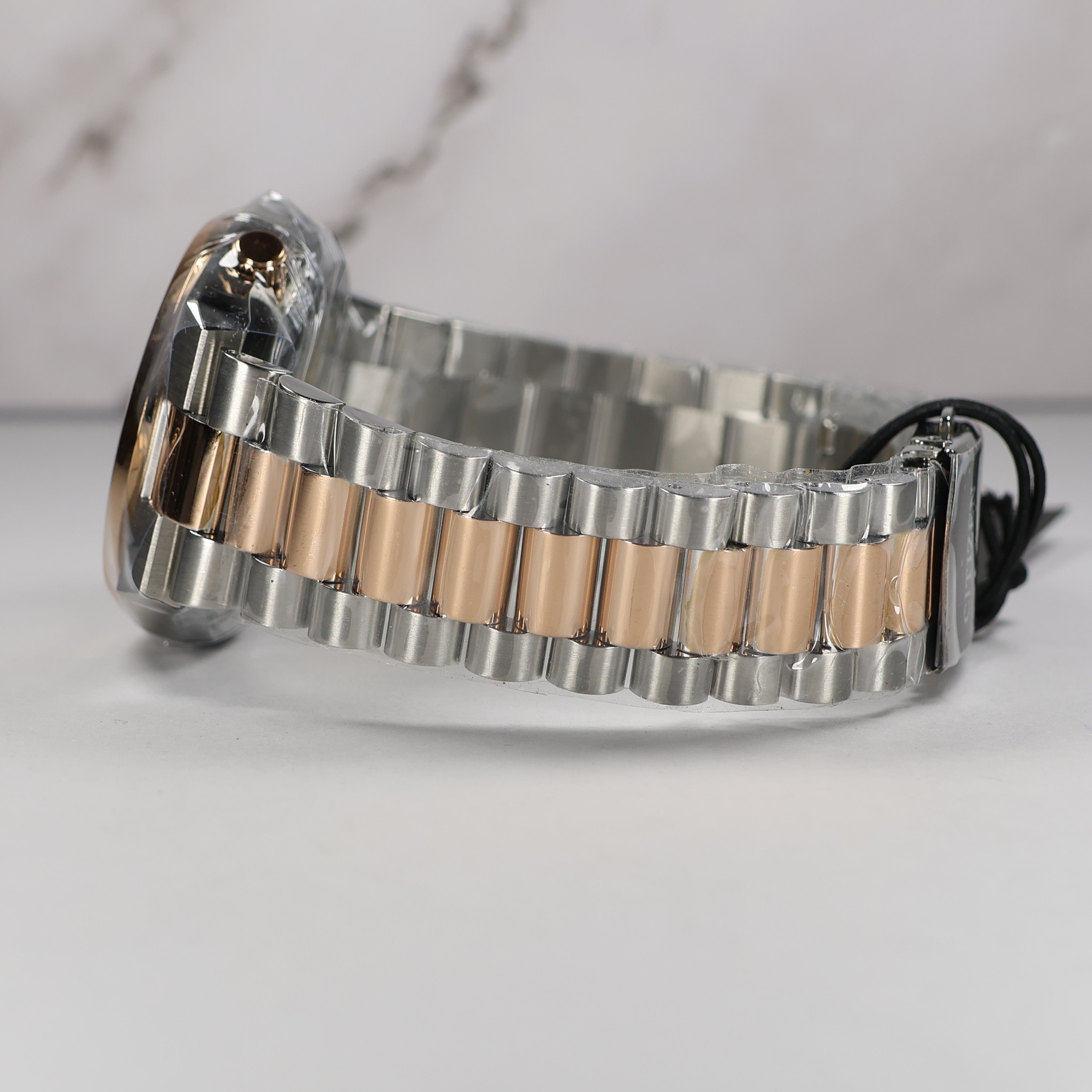 Citizen Tsuyosa Men's Black Dial Two Tone Stainless Steel Watch NJ0154-80H