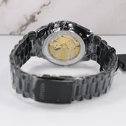 Citizen Tsuyosa Men's Black Camouflage Dial Stainless Steel Watch NJ0155-87E