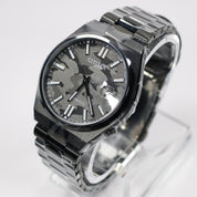 Citizen Tsuyosa Men's Black Camouflage Dial Stainless Steel Watch NJ0155-87E