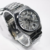 Citizen Tsuyosa Men's Black Camouflage Dial Stainless Steel Watch NJ0155-87E