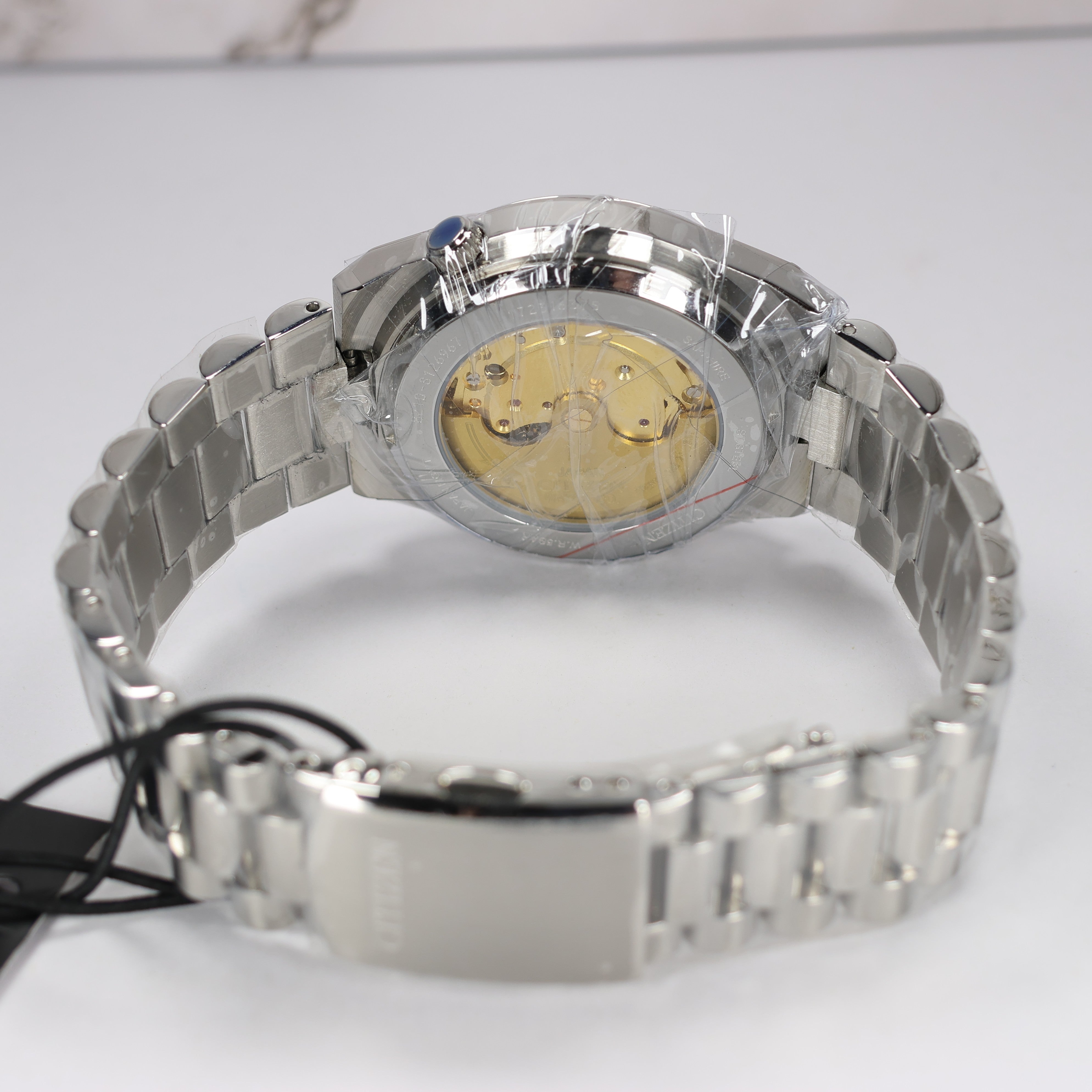 Citizen Tsuyosa Men's Pink Dial Stainless Steel Watch NJ0158-89X