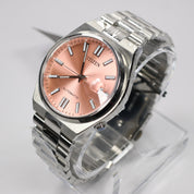 Citizen Tsuyosa Men's Pink Dial Stainless Steel Watch NJ0158-89X