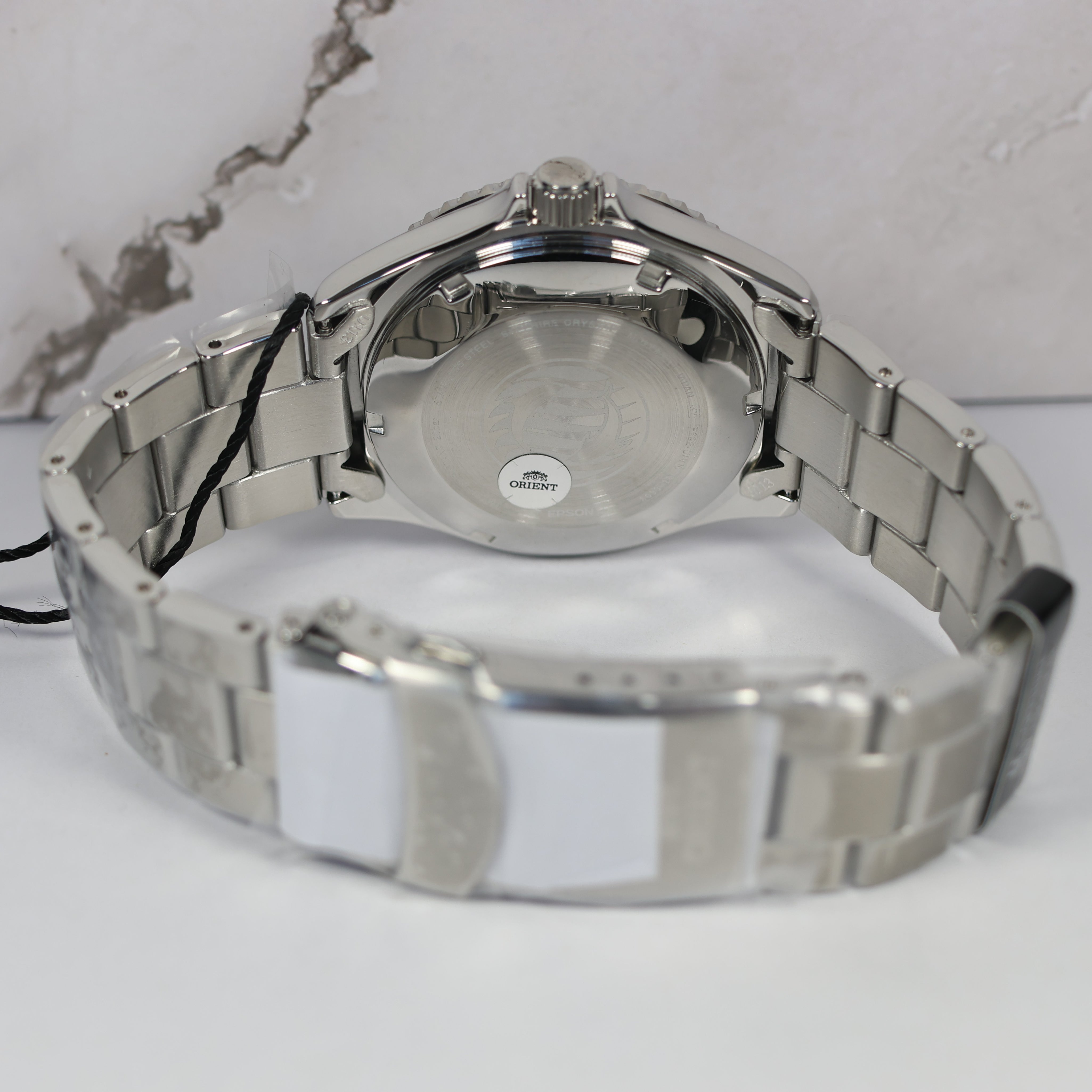 Orient Mako III Men's Grey Dial Stainless Steel Sports Watch RA-AA0819N19B