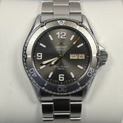Orient Mako III Men's Grey Dial Stainless Steel Sports Watch RA-AA0819N19B