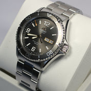 Orient Mako III Men's Grey Dial Stainless Steel Sports Watch RA-AA0819N19B