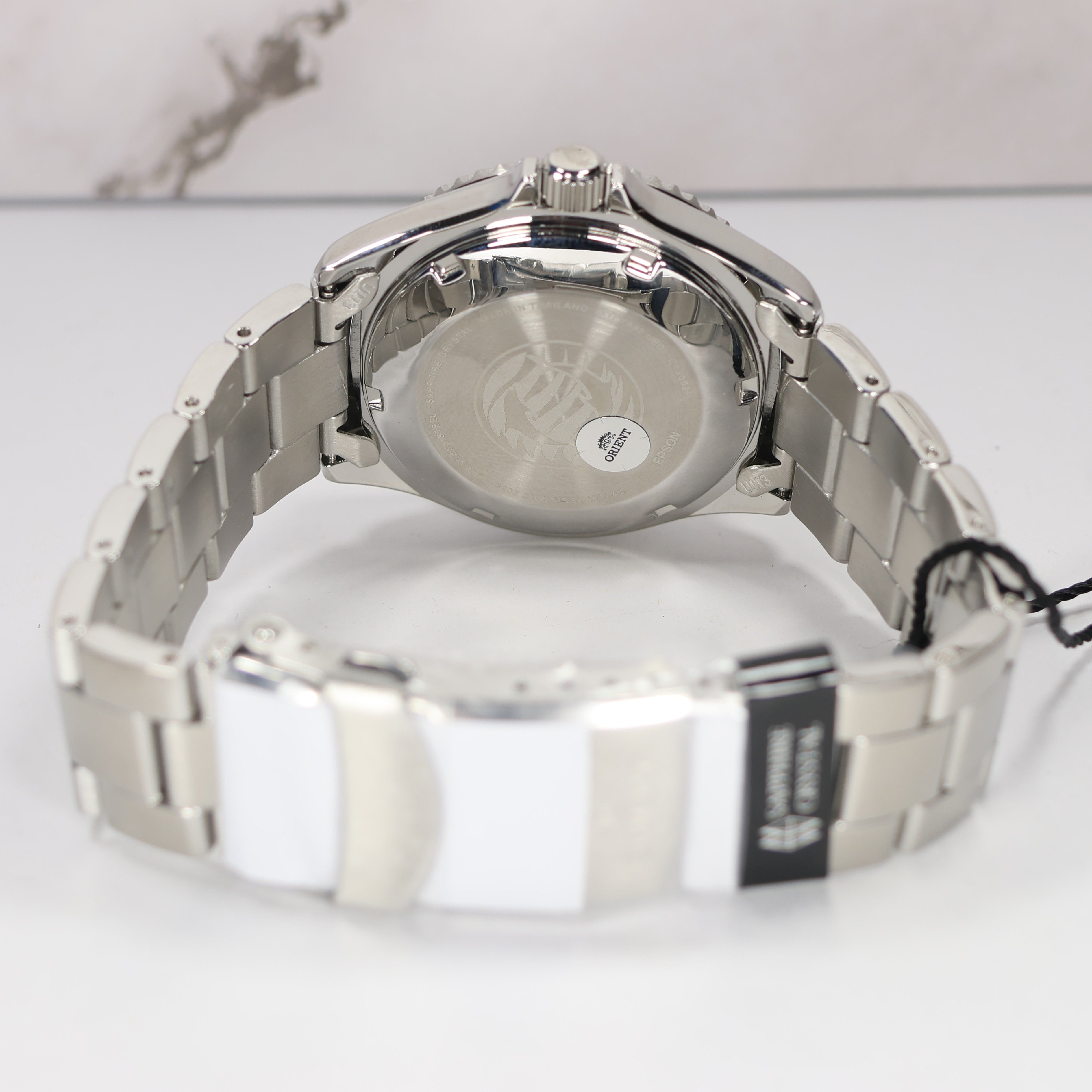 Orient Mako III Men's Champagne Dial Stainless Steel Sports Watch RA-AA0821S39B