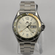Orient Mako III Men's Champagne Dial Stainless Steel Sports Watch RA-AA0821S39B