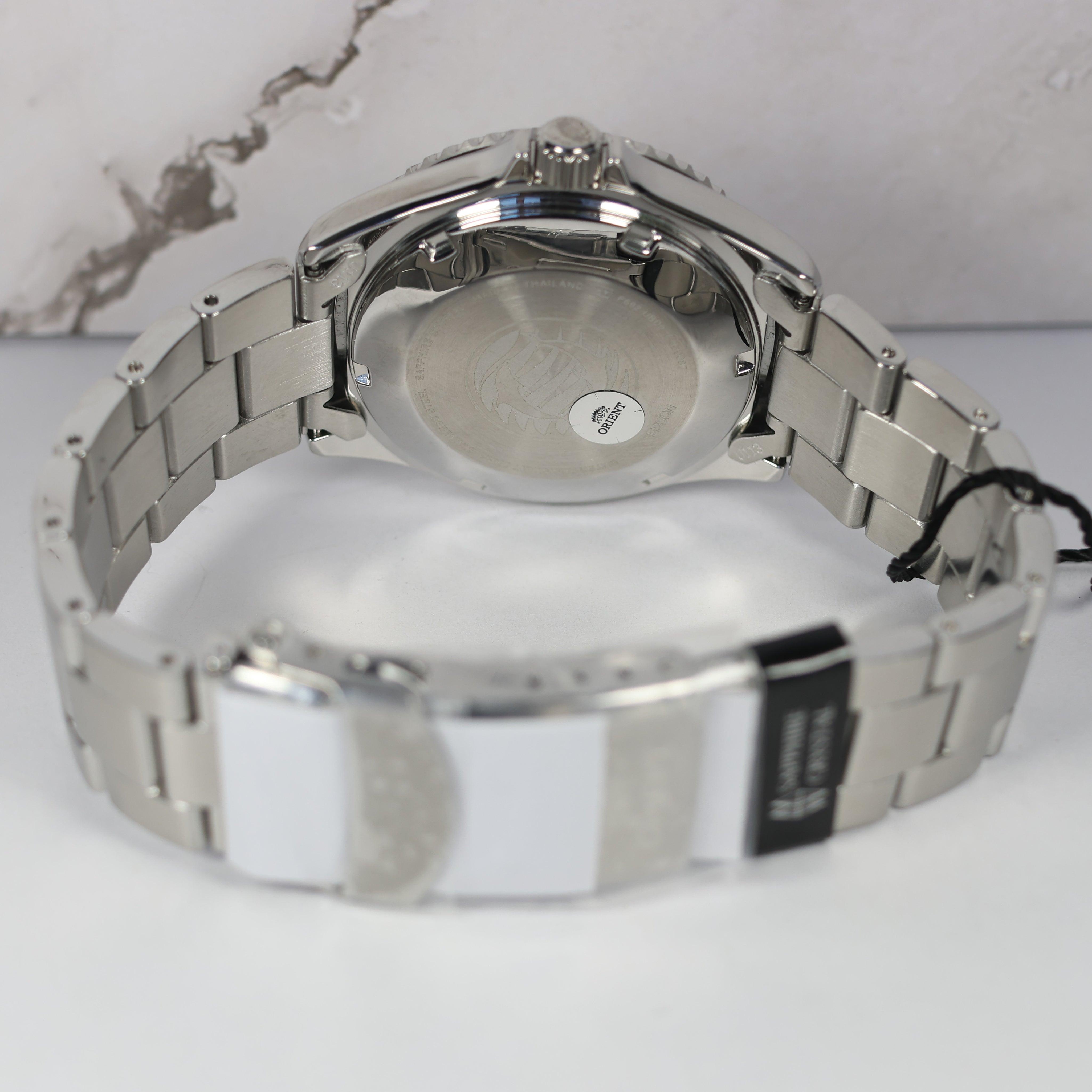 Orient Mako III Men's Champagne Dial Stainless Steel Sports Watch RA-AA0821S39B