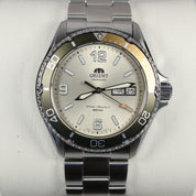 Orient Mako III Men's Champagne Dial Stainless Steel Sports Watch RA-AA0821S39B