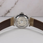 Orient Men's Classic Navy Blue Dial Tan Leather Watch RA-AC0M12L