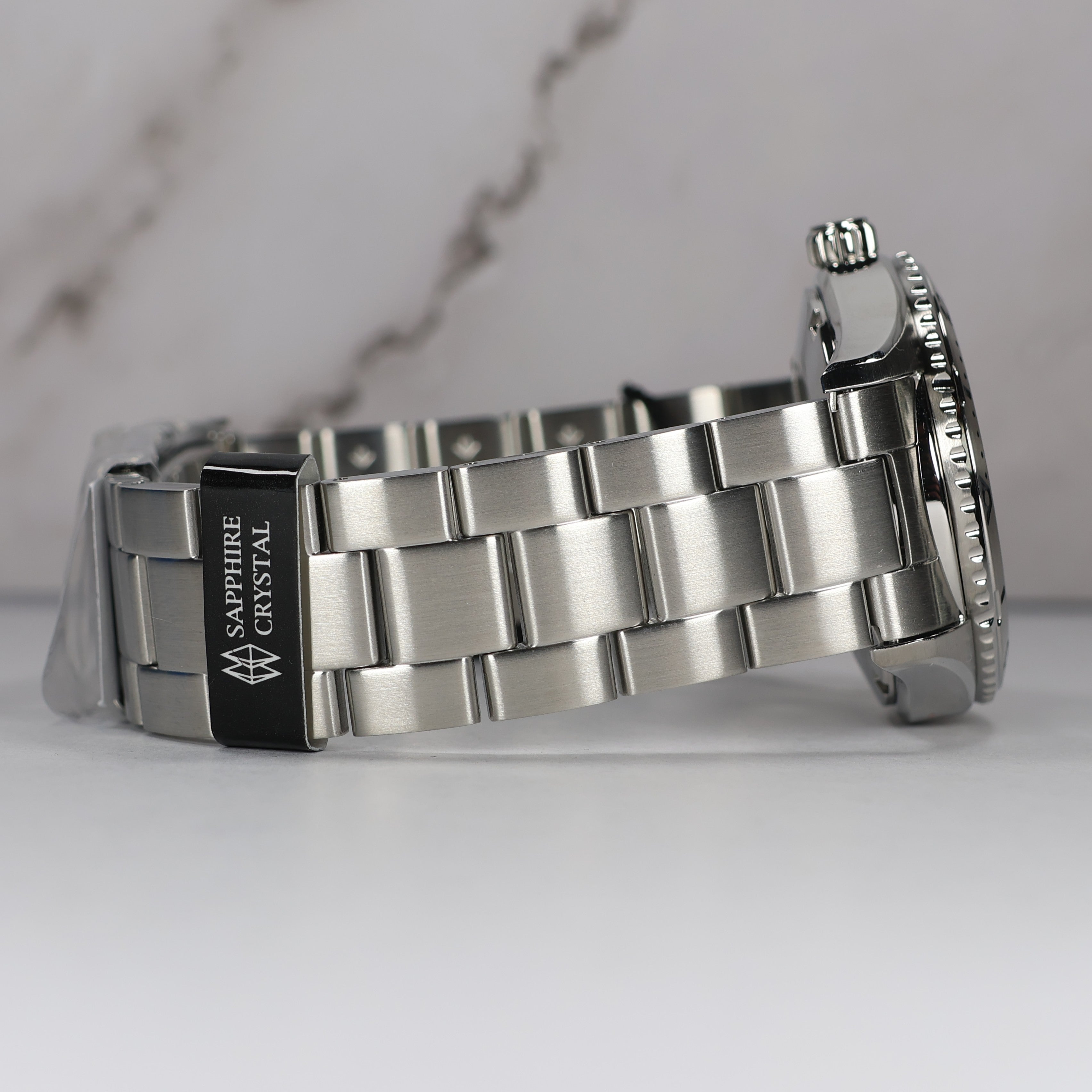 Orient Mako Men's Black Dial Stainless Steel Sports Watch RA-AC0Q01B