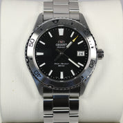 Orient Mako Men's Black Dial Stainless Steel Sports Watch RA-AC0Q01B