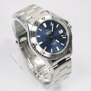 Orient Mako Men's Blue Dial Staineless Steel Sports Watch RA-AC0Q02L