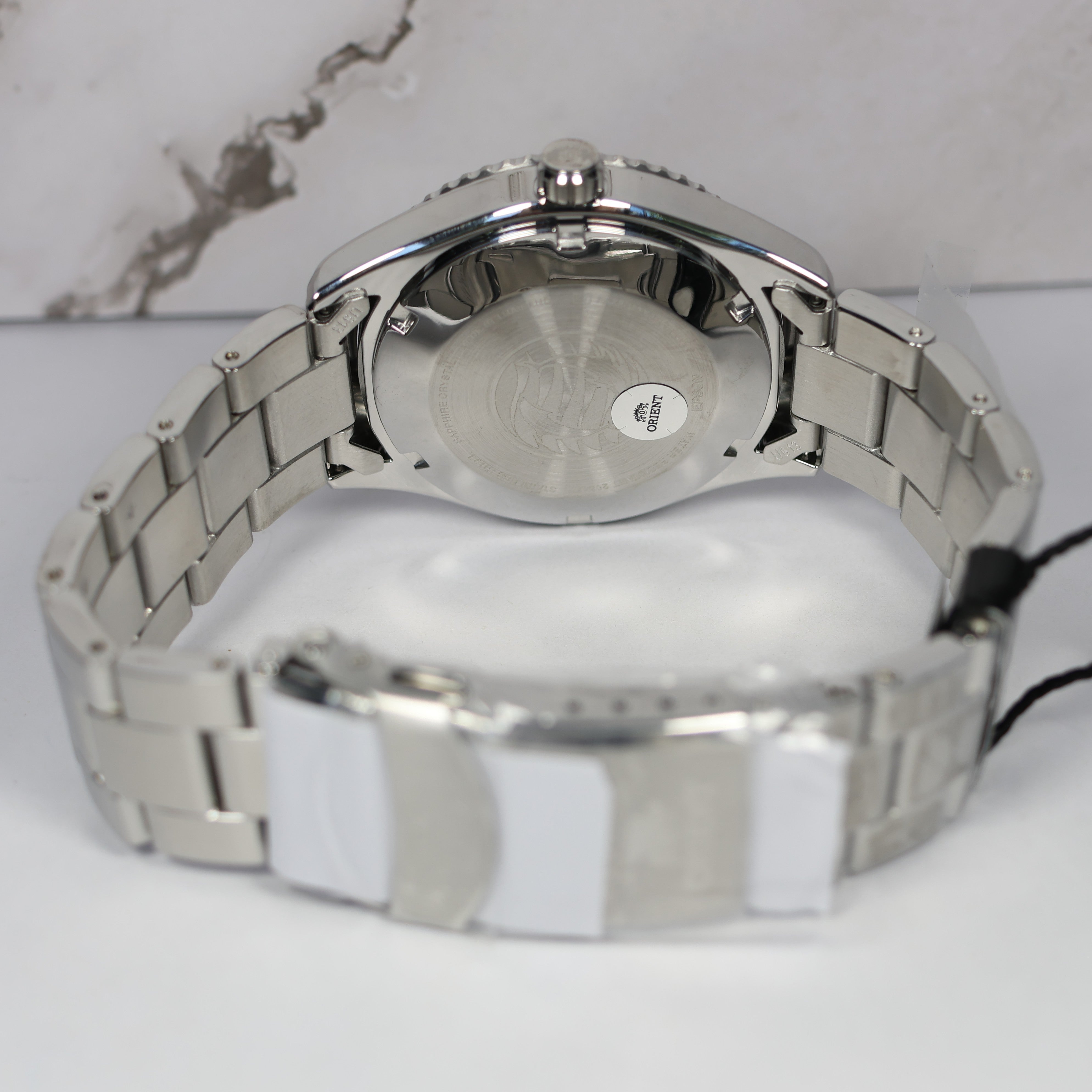 Orient Mako Men's Blue Dial Staineless Steel Sports Watch RA-AC0Q02L